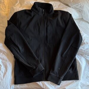 Black Zip-Up Jacket- lululemon sojourn jacket #2